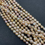 11-12mm AA Purple Baroque Pearl Beads, DIY Necklace Bracelet Accessory