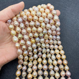 11-12mm AA Purple Baroque Pearl Beads, DIY Necklace Bracelet Accessory