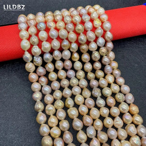 11-12mm AA Purple Baroque Pearl Beads, DIY Necklace Bracelet Accessory