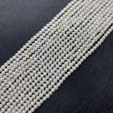2mm Freshwater Pearl Beads Round Jewelry Making DIY