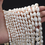 Freshwater Pearl Beads 4-10mm Purple for Jewelry Making DIY Bracelet Necklace