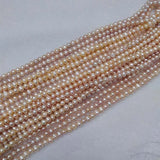 Natural Freshwater Pearl Beads 5-6mm DIY Necklace Bracelet Jewelry Making