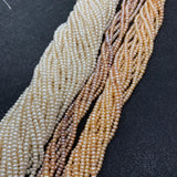 3mm Freshwater Pearl Beads Small Potato Jewelry Making