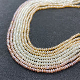 3mm Freshwater Pearl Beads Small Potato Jewelry Making