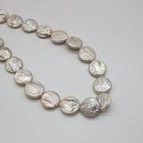 Baroque Flat Round Coin Pearl Beads for Jewelry Making DIY