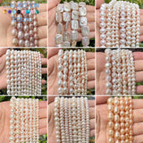 Baroque Natural Freshwater Pearl Beads Loose for Jewelry Making