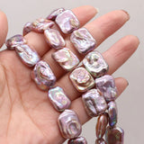 Baroque Purple Freshwater Pearl Beads Loose Spacer for Jewelry Making