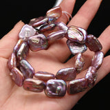 Baroque Purple Freshwater Pearl Beads Loose Spacer for Jewelry Making