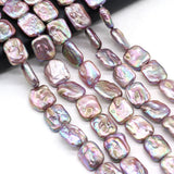 Baroque Purple Freshwater Pearl Beads Loose Spacer for Jewelry Making