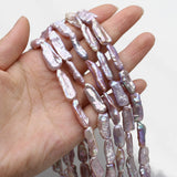 Purple Freshwater Pearl Beads for Jewelry Making DIY