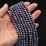 Natural Freshwater Pearl Beads Nearround Loose Isolation Beads