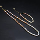 Freshwater Pearl Beads Jewelry Set for Women