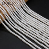 Freshwater Pearl Beads 3-4mm Spacer Loose Bead for Jewelry Making DIY