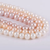 Freshwater Pearl Beads 6-7mm High Punch Loose Beads DIY Jewelry Making
