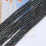 Real Freshwater Pearl Beads High Beige Oval Pearls DIY Jewelry