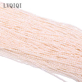 Natural Freshwater Pearl Beads High Irregular Rice Bead Loose Pearls 2-2.3mm