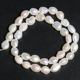 Natural Freshwater Pearl Beads High Irregular Shape Punch Loose Beads