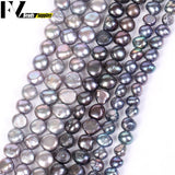 Multicolor Half Round Freshwater Pearl Beads For Jewelry Making