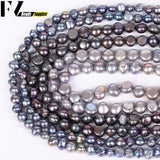 Multicolor Half Round Freshwater Pearl Beads For Jewelry Making