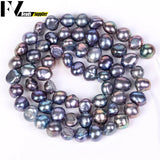 Multicolor Half Round Freshwater Pearl Beads For Jewelry Making