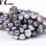 Multicolor Half Round Freshwater Pearl Beads For Jewelry Making