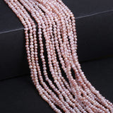 Natural Freshwater Pearl Beads High Oval Loose Beads