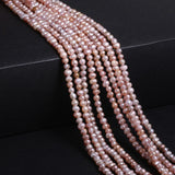 Natural Freshwater Pearl Beads High Potato-shaped Punch Loose Beads