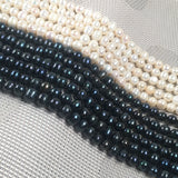 Freshwater Pearl Beads High Rice Shape Loose Beads Jewelry Making DIY