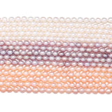 4-5MM Rice Shape Freshwater Pearl Beads for Jewelry Making