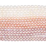Freshwater Pearl Beads High Rice Shape Punch Loose Beads