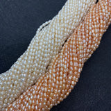 Natural Freshwater Pearl Beads High Rice Shaped Loose Beads Pink