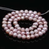 Natural Freshwater Pearl Beads High Spherical Punch Loose Beads