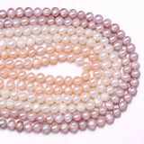 Natural Freshwater Pearl Beads High Spherical Punch Loose Beads