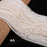 Irregular Shape Freshwater Pearl Beads 2-2.5mm DIY Jewelry Making