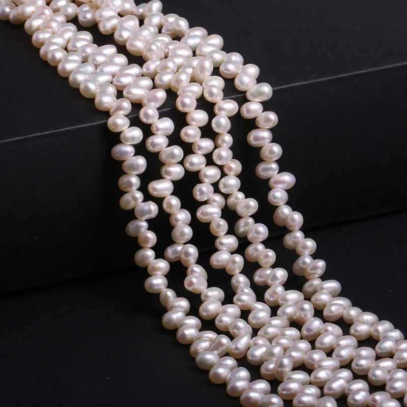 Freshwater Pearl Beads High Potato Shape Loose Beads for Jewelry DIY