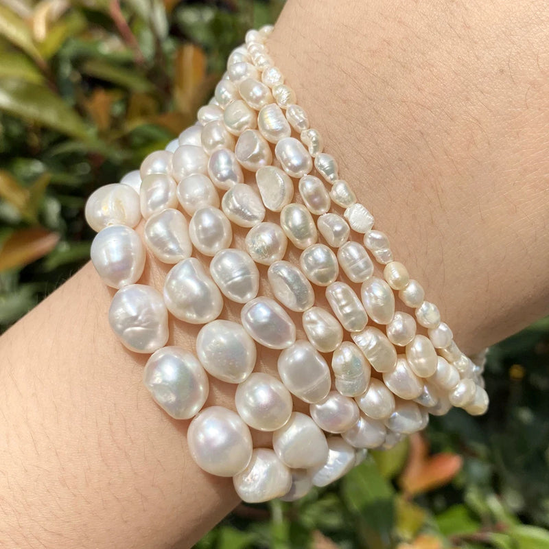 Natural Freshwater Pearl Beads for Jewelry Making Diy Bracelet Necklace