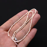 Freshwater Pearl Beads 1.5-2mm Round for Jewelry Making DIY