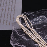 Freshwater Pearl Beads 1.5-2mm Round for Jewelry Making DIY