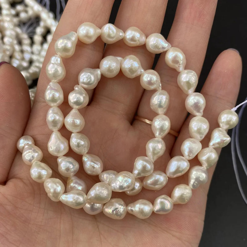 Baroque Punch Freshwater Pearl Beads for DIY Jewelry Making