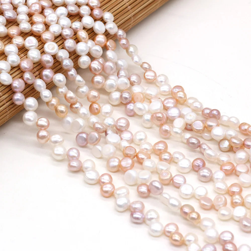 Mixcolor Freshwater Pearl Beads 7-8mm 36cm Strand DIY Jewelry Making