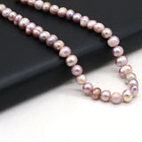 Freshwater Pearl Beads Oval Spacer Loose Bead For Jewelry Making