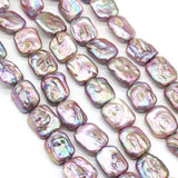 Purple Freshwater Pearl Beads for DIY Jewelry Making
