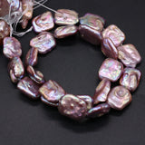 Purple Freshwater Pearl Beads for DIY Jewelry Making