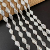 Freshwater Pearl Beads Rhombus Shape Punch Loose Beads for DIY Jewelry