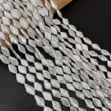 Freshwater Pearl Rhombus Shape Loose Beads for Jewelry Making