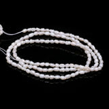 Freshwater Pearl Beads Rice Shape DIY Jewelry Making