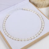 Natural Freshwater Pearl Beads Rice Shape Real Pearl 5-6mm Small Imperfections