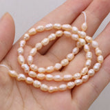 White Freshwater Pearl Bead Strands for Jewelry Making