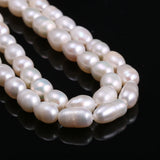 Natural Freshwater Pearl Beads White/Pink/Purple/Black for Jewelry Making