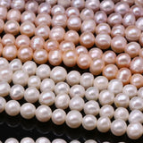 Freshwater Pearl Beads Round Ball Loose Beads for Jewelry Making
